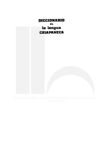 ﻿فرهنگ لغت زبان چیاپاس