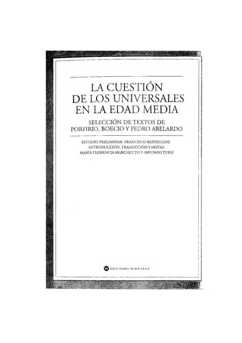 ﻿مسئله جهانی ها در قرون وسطی