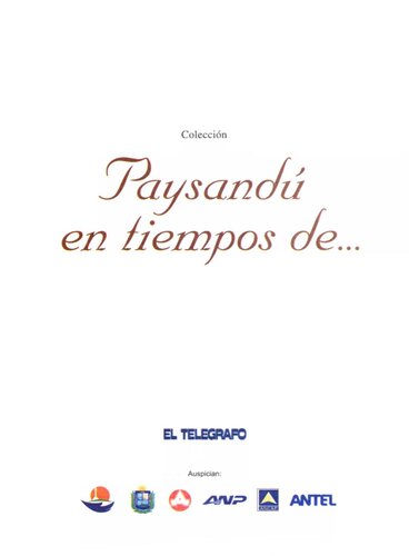 ﻿Paysandu In Times Of - An Uncertain Past جلد 1