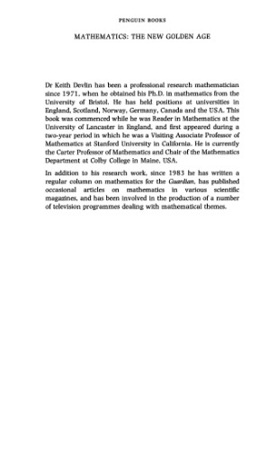 ﻿ریاضیات: عصر طلایی جدید