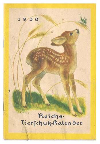 ﻿تقویم حفاظت از حیوانات رایش (اسکن 1938)