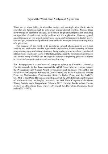 ﻿فراتر از بدترین تحلیل الگوریتم ها