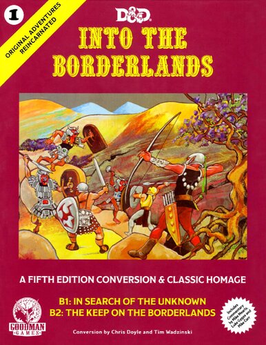 ﻿Adventures Original Reincarnated #1: Into the Borderlands Hardcover (GMG50001)
