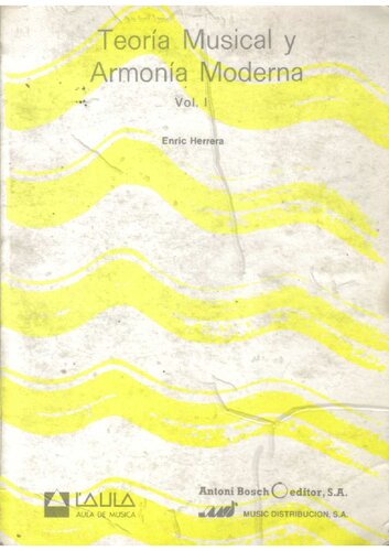 ﻿تئوری موسیقی و هارمونی مدرن جلد 1 (انریک هررا)