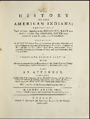 ﻿تاریخ سرخپوستان آمریکا؛ به ویژه کشورهایی که در مجاورت می سی سی پی، فلوریدا شرقی و غربی، جورجیا، کارولینای جنوبی و شمالی و ویرجینیا قرار دارند.