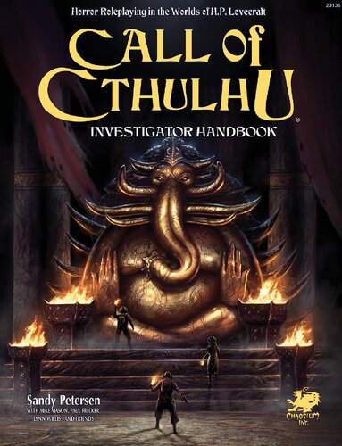﻿کتاب 7th Call of Cthulhu Investigator Handbook