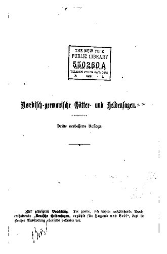 ﻿خدایان نوردیک-ژرمنی و افسانه های قهرمانانه