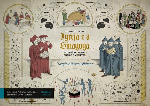 ﻿تضاد بین کلیسا و کنیسه در اواخر دوره باستان و قرون وسطی