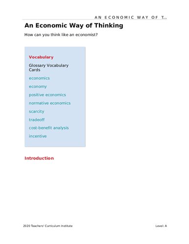 ﻿Econ Alive! قدرت انتخاب