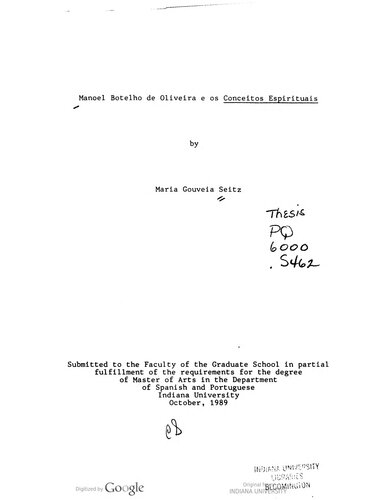 ﻿مانوئل بوتلهو د اولیوویرا و مفاهیم معنوی