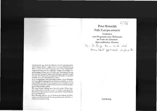 ﻿اگر اروپا بیدار شود