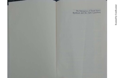 ﻿ظهور فضای اجتماعی: رمبو و کمون پاریس