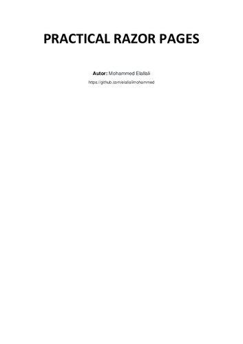 ﻿صفحات عملی Razor