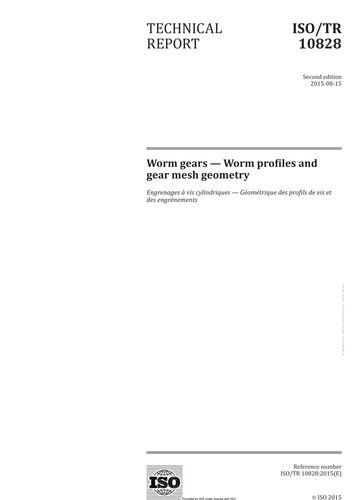 ﻿ISO/TR 10828:2015