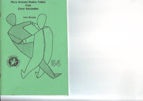 ﻿مدل های بیشتر اوریگامی تا شده از مستطیل های نقره ای