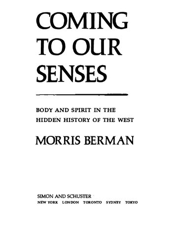 ﻿به خود آمدن: جسم و روح در تاریخ پنهان غرب