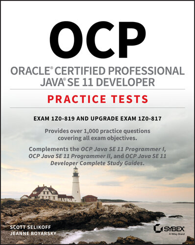 ﻿تست های عملی توسعه دهنده OCP Oracle Certified Professional Java SE 11: آزمون 1Z0-819 و آزمون ارتقا 1 1Z0-817