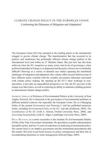 سیاست تغییر آب و هوا در اتحادیه اروپا