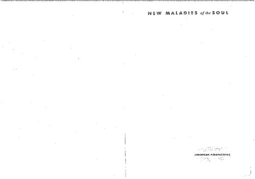 ﻿بیماری های جدید روح