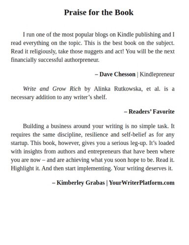 ﻿بنویسید و ثروتمند شوید: رازهای نویسندگان و ناشران موفق (نکات اختصاصی کارشناسان انتشارات)