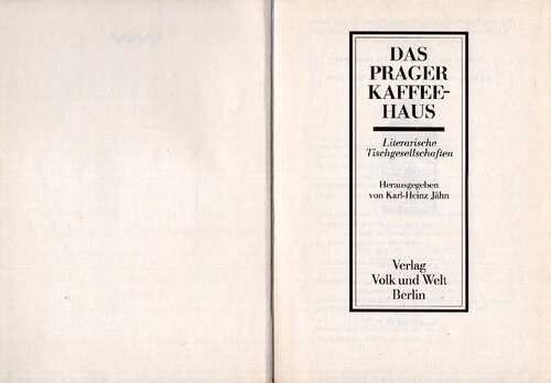 ﻿قهوه خانه پراگ مهمانی های شام ادبی