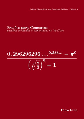 ﻿Fractions for Competitions: سوالات حل شده و در YouTube نظر داده شده است