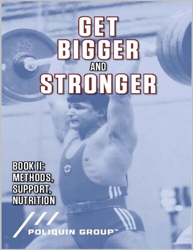 ﻿Bigger And Stronger Book 2: روش ها ، پشتیبانی ، تغذیه را دریافت کنید