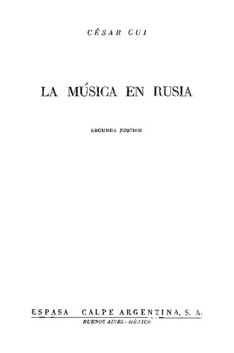 ﻿موسیقی در روسیه