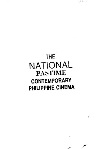 ﻿سرگرمی ملی: سینمای معاصر فیلیپین