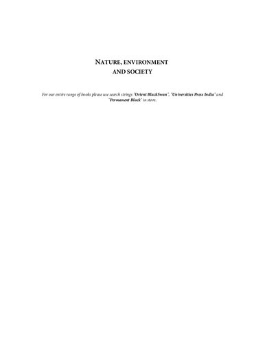 ﻿طبیعت، محیط زیست و جامعه: حفاظت، حکومت و تحول در هند