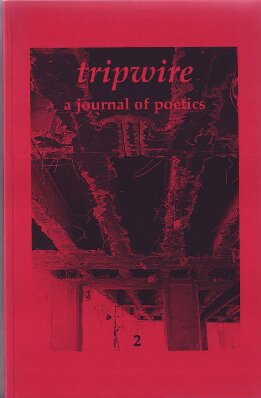 ﻿Tripwire a journal of poetics Writing as Activism: The Beesthetics of Political Engagement