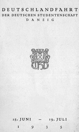 ﻿سفر به آلمان توسط هیئت دانشجویی آلمانی در Danzig