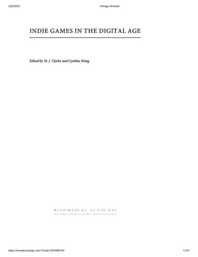 ﻿بازی های مستقل در عصر دیجیتال