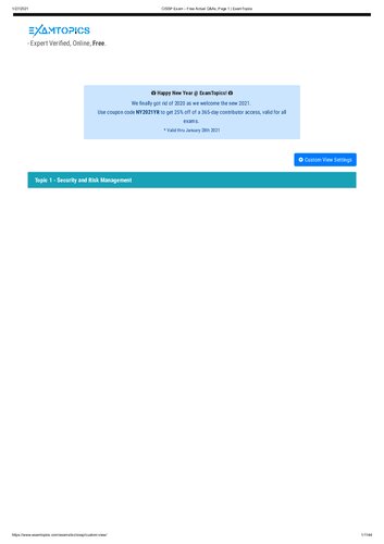 ﻿امتحان CISSP - رایگان واقعی Q