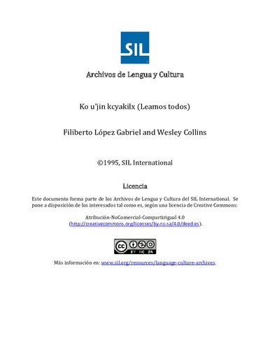 ﻿Ko Uʼjin Kcyakilx. بیایید همه مام پرایمر را بخوانیم
