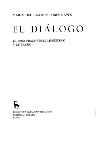 ﻿دیالوگ. مطالعه کاربردی، زبانی و ادبی.