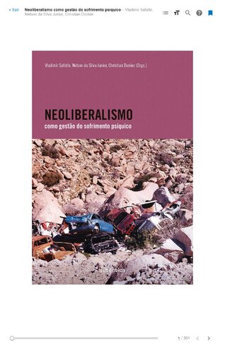 ﻿نئولیبرالیسم به عنوان مدیریت رنج روانی