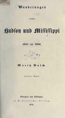 ﻿مهاجرت بین هادسون و می سی سی پی در سال های 1851 و 1852