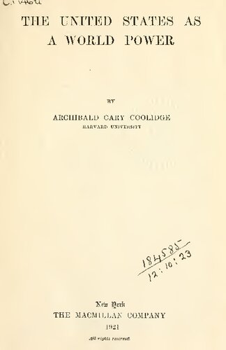 ﻿ایالات متحده به عنوان یک قدرت جهانی