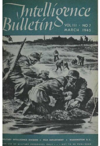 ﻿بخش جنگ سرویس اطلاعات نظامی - بولتن اطلاعاتی 03 جلد 03 شماره 07 1945