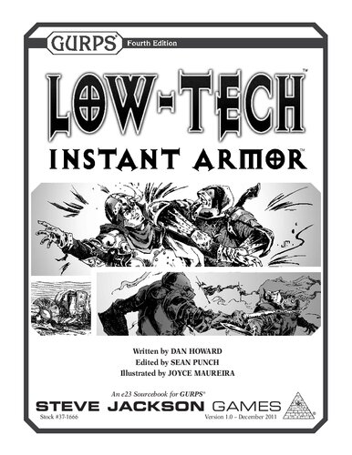 ﻿GURPS ویرایش چهارم. کم فناوری: زره فوری
