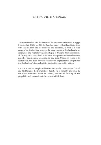 ﻿مصیبت چهارم: تاریخچه اخوان المسلمین در مصر، 1968-2018