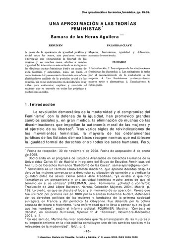 ﻿رویکردی به نظریه های فمینیستی