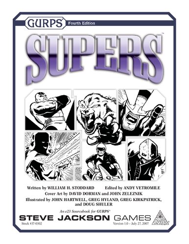 ﻿GURPS ویرایش 4. سوپرها