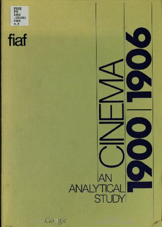 ﻿سینما 1900/1906: فیلم‌شناسی