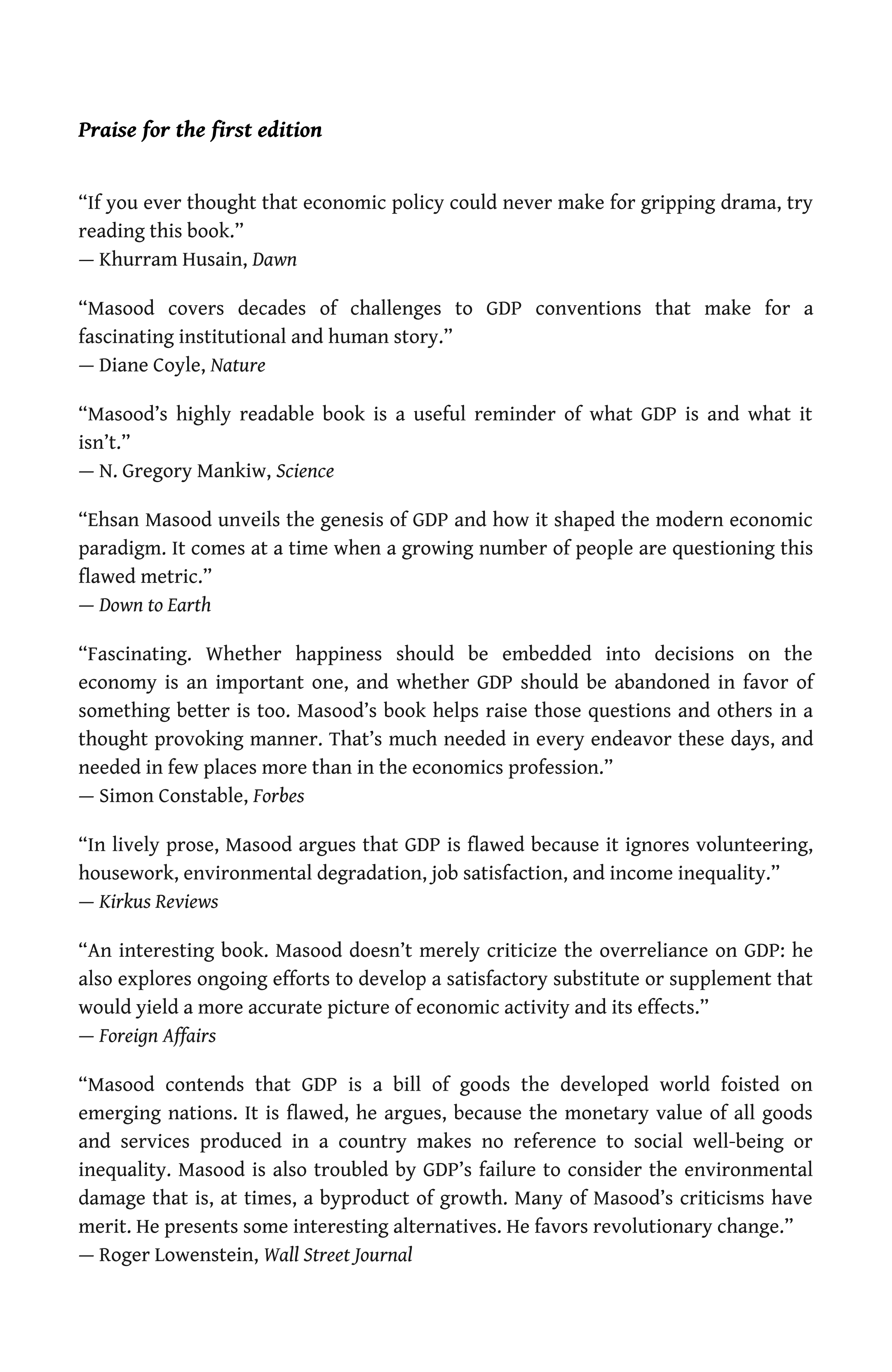 ﻿تولید ناخالص داخلی: قدرتمندترین فرمول جهان و چرا باید اکنون تغییر کند