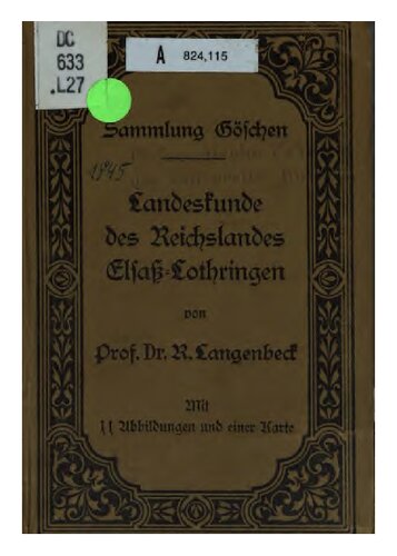 ﻿مطالعات منطقه ای ایالت امپراتوری آلزاس-لورن