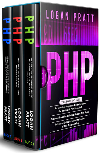 ﻿PHP: 3 in 1- Essential Beginners Guide نکات و ترفندها راهنمای پیشرفته برای یادگیری قلمروهای برنامه نویسی PHP
