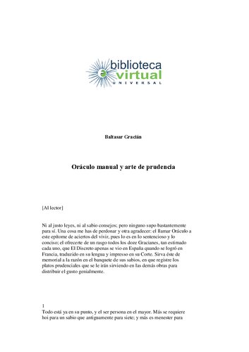 ﻿Balthasar Gracian - راهنمای اوراکل و هنر احتیاط