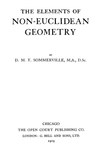 ﻿عناصر هندسه نااقلیدسی